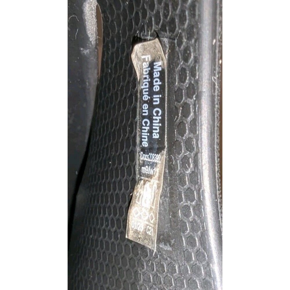 Crocs Unisex-Adult Mellow Recovery Slides Mens 9 Womens 11 Black - Picture 9 of 9